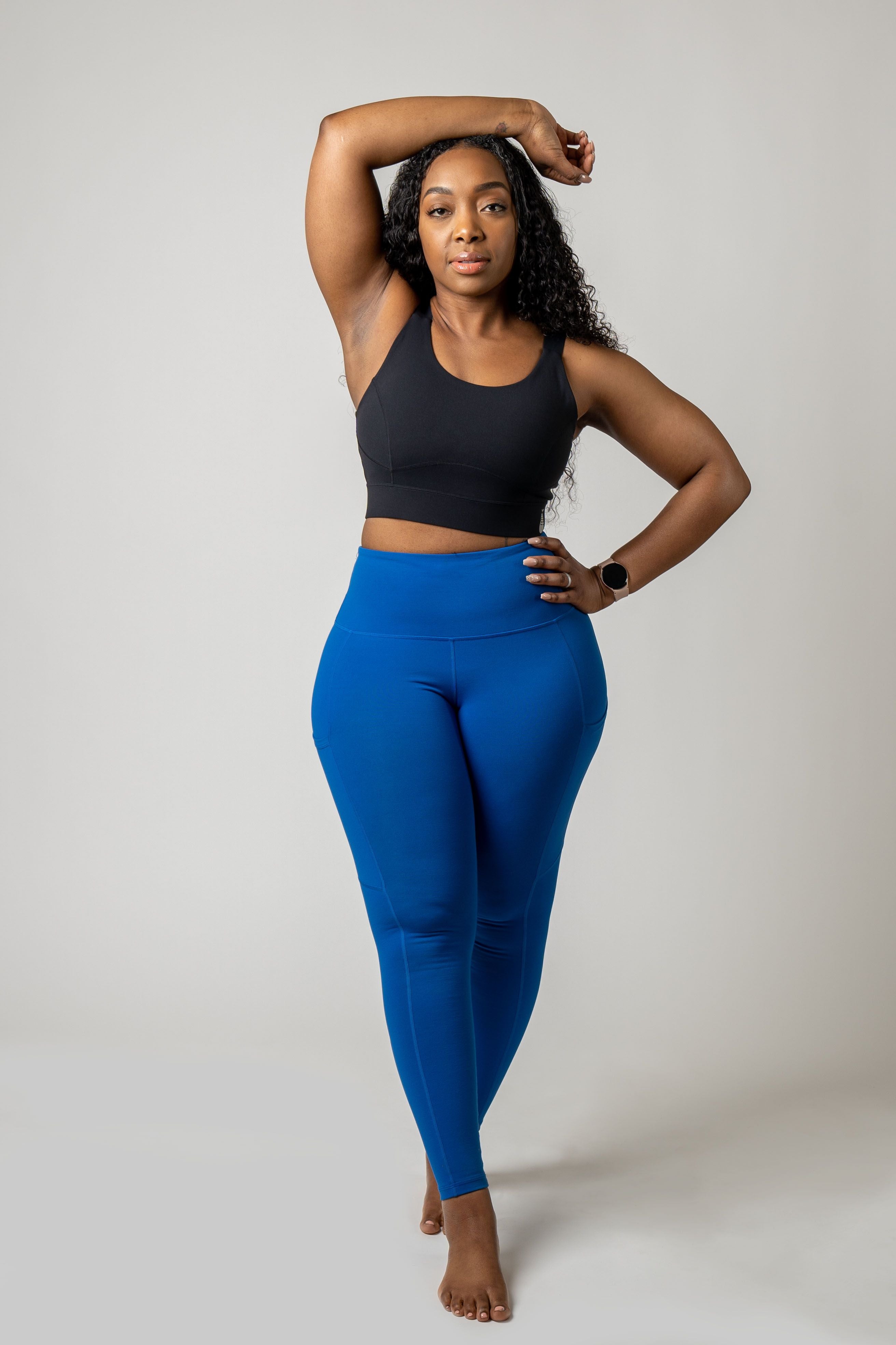 Pear Full Length Pocket Leggings – Fit With Curves