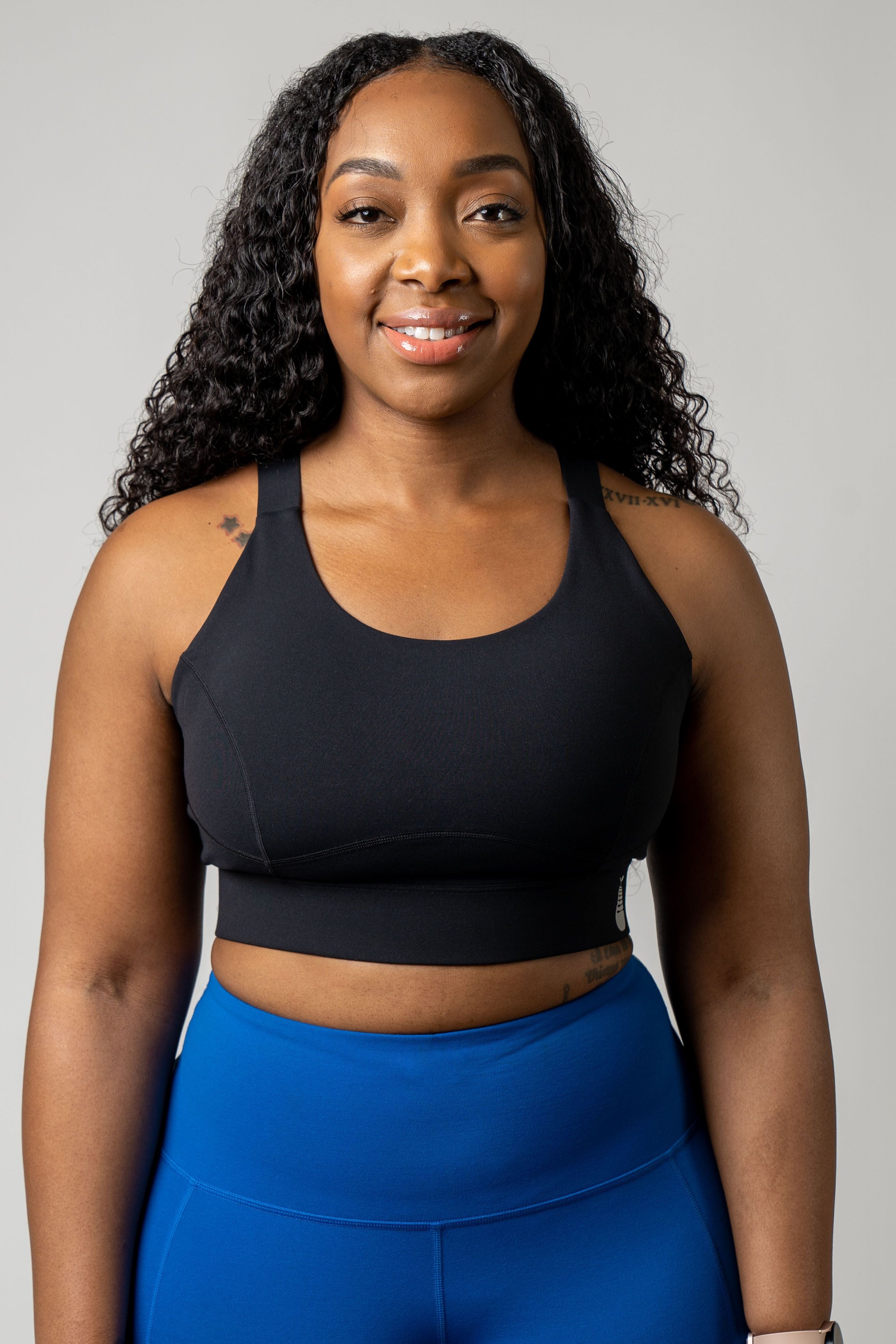 Fit With Curves Long Line Sports Bra